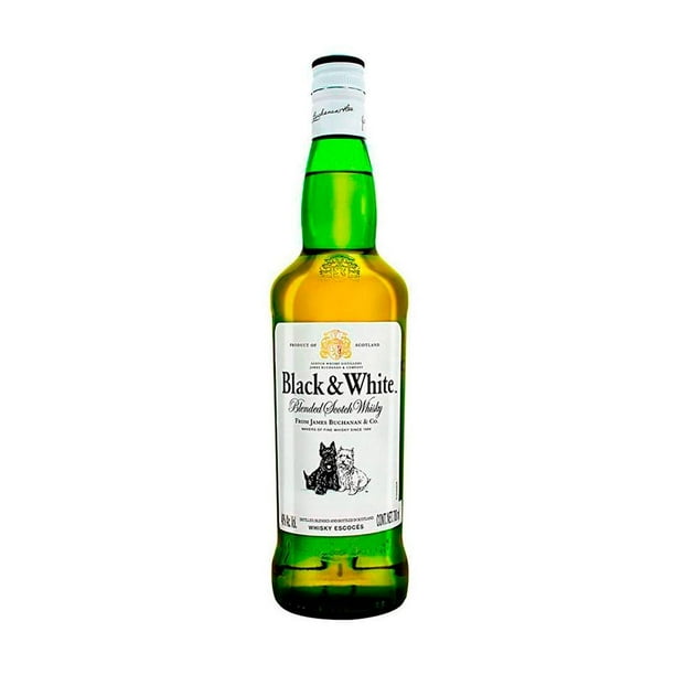 Whisky Escoces Black & White 700ml