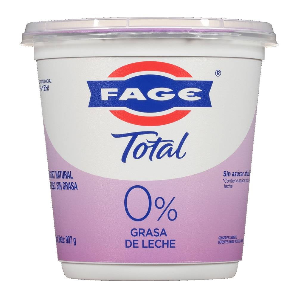 Yogurt Griego Fage 0% Natural 907g