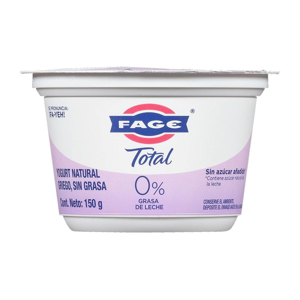 Yogurt Griego Fage 0% Natural 150g