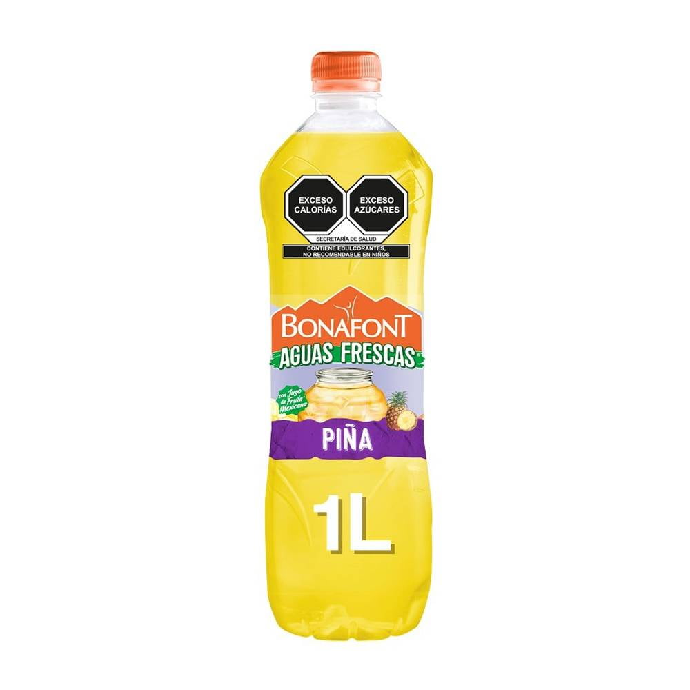 Aguas Frescas Bonafont Pi–a 1L