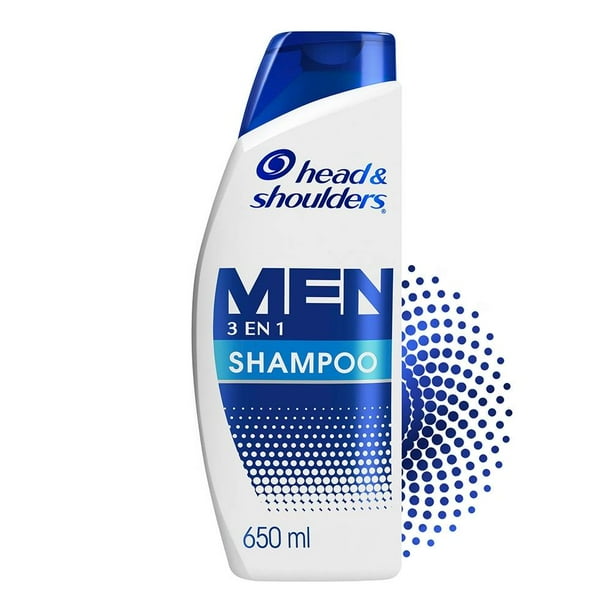 Shampoo Head & Shoulders Men 3 en 1 650ml