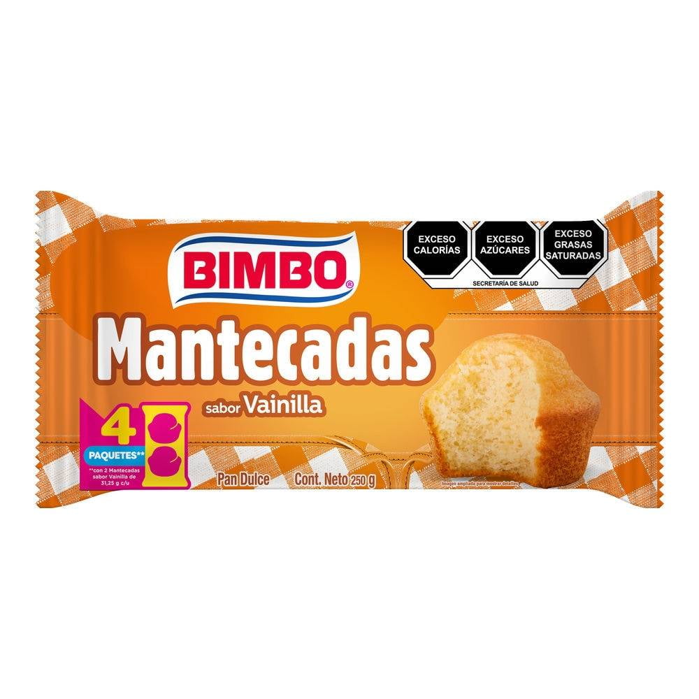 Mantecadas de Vainilla Bimbo 250g