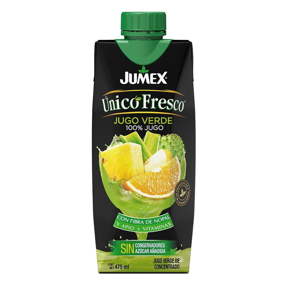 Jugo Jumex Unico Fresco Verde de Concentrado 475ml