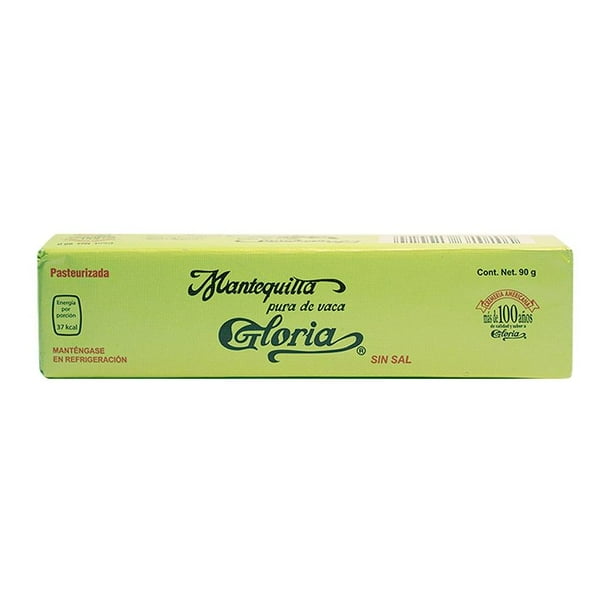 Mantequilla Gloria sin Sal 90g