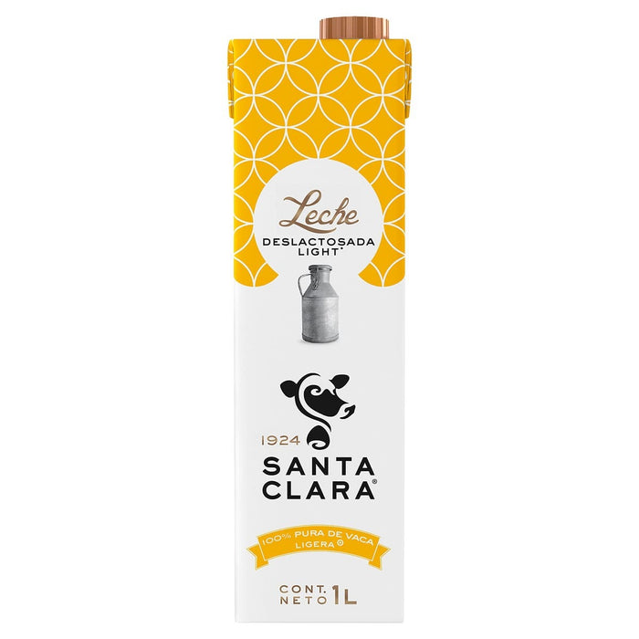Leche Santa Clara Deslactosada Light 1L