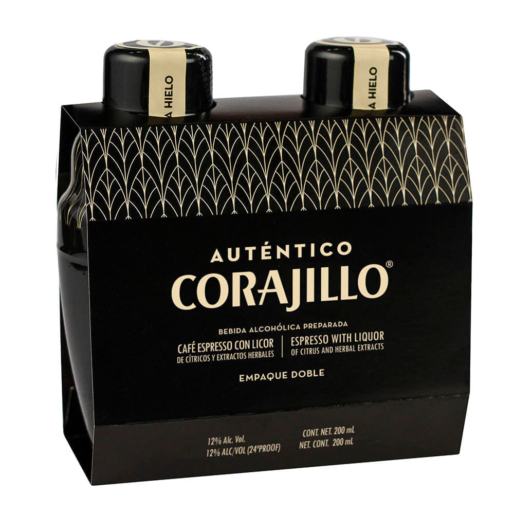 Licor Autentico Corajillo 2x100ml
