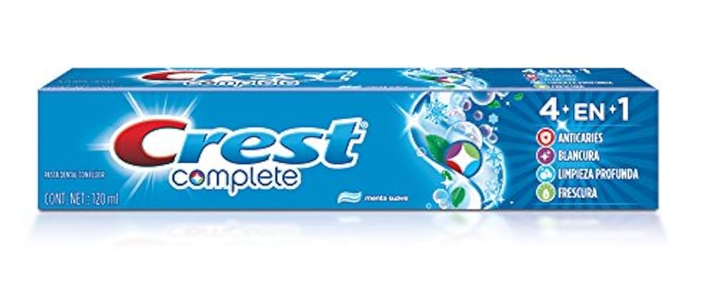 Pasta Dental Crest Complete 4 en 1 120ml
