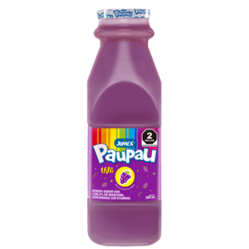 Bebida Pau Pau sabor Uva 250ml