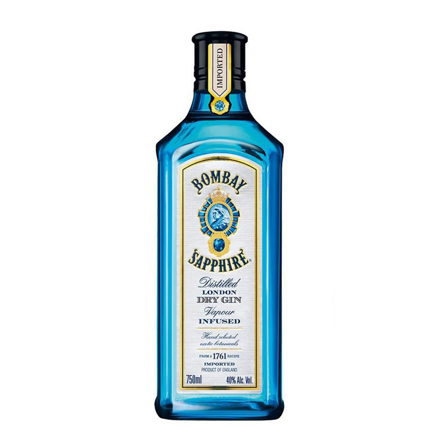Ginebra Bombay Sapphire London Dry 750ml