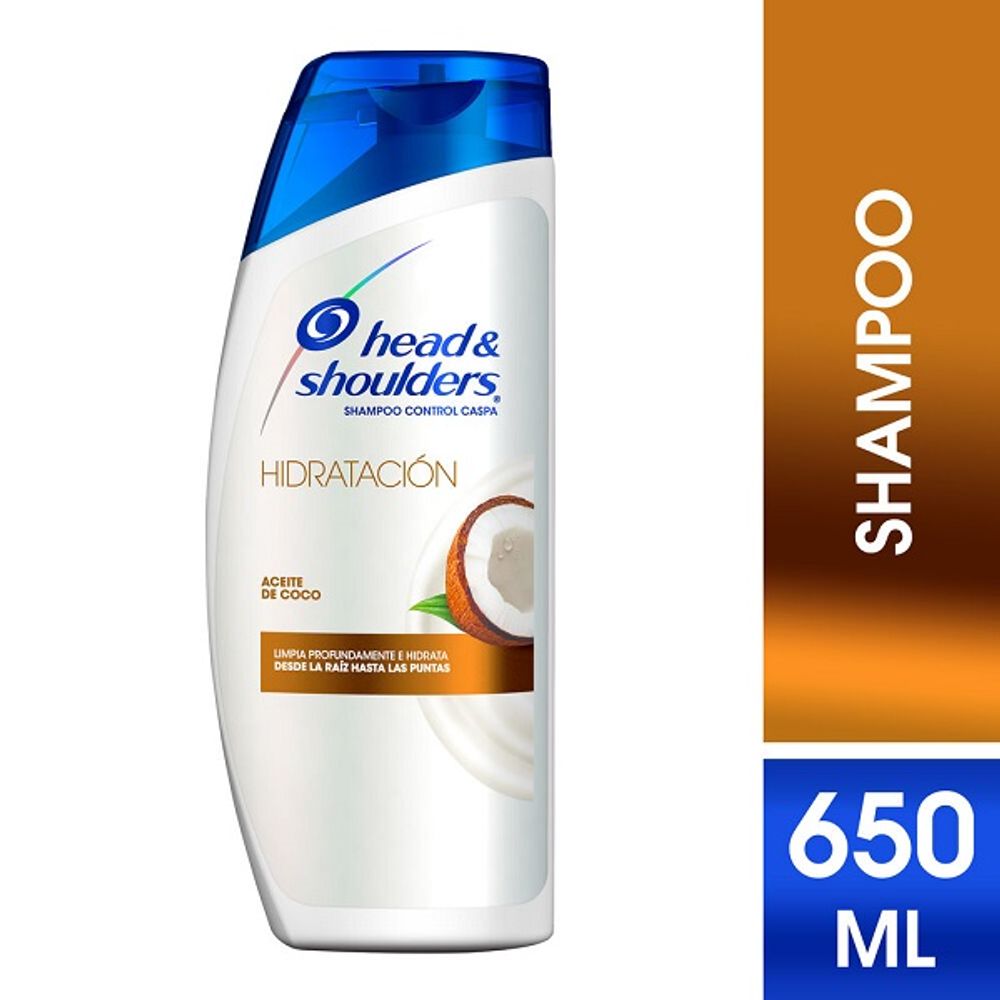 Shampoo Head & Shoulders Hidratacion Aceite de Coco 650ml