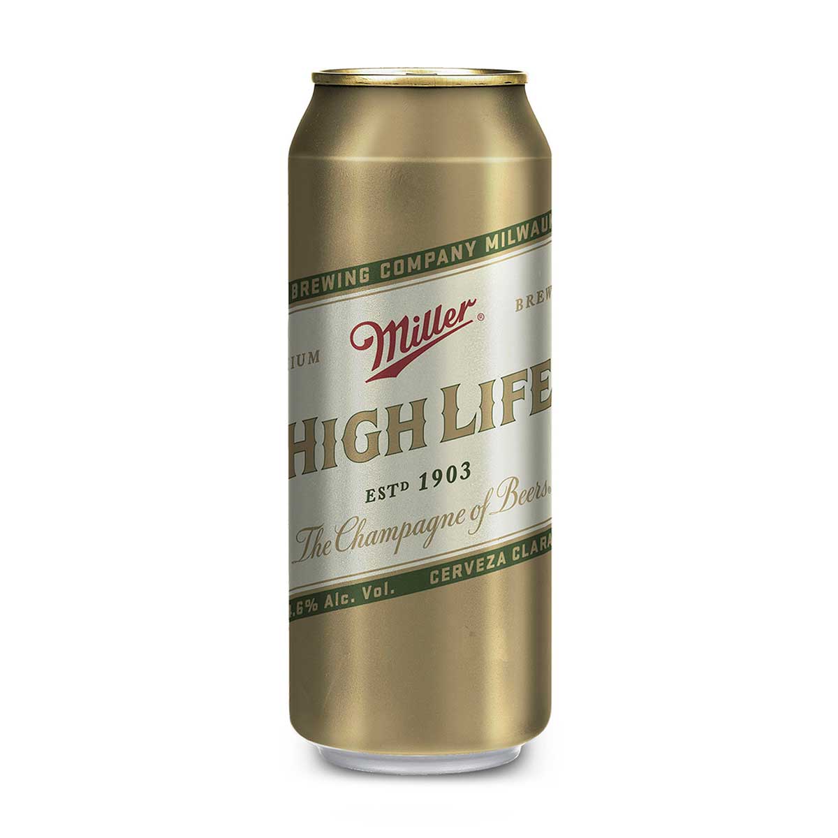 Cerveza Miller High Life Lager Lata 710ml
