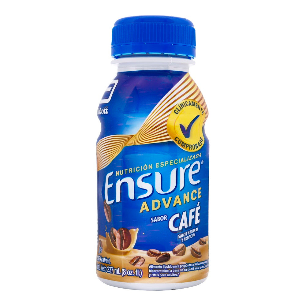 Suplemento Alimenticio Ensure Advance sabor CafŽ 237ml