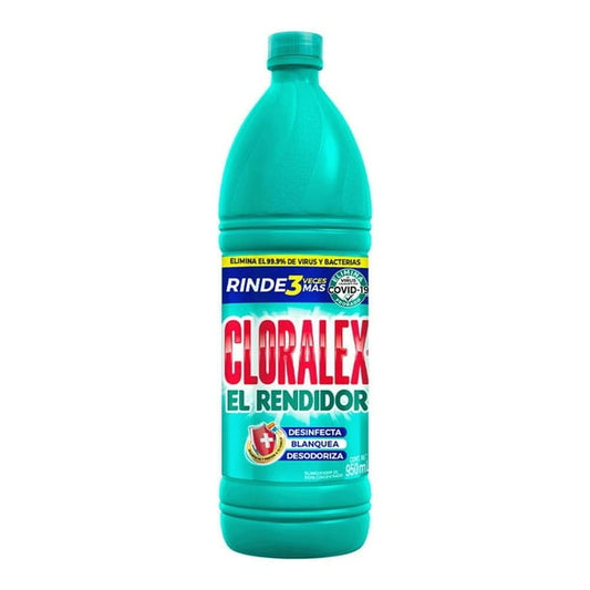 Blanqueador Cloralex El Rendidor 950ml