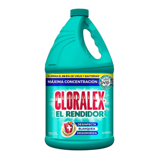 Blanqueador Cloralex El Rendidor 3.75L