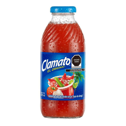 Jugo de Tomate y Almeja Clamato Original 473ml