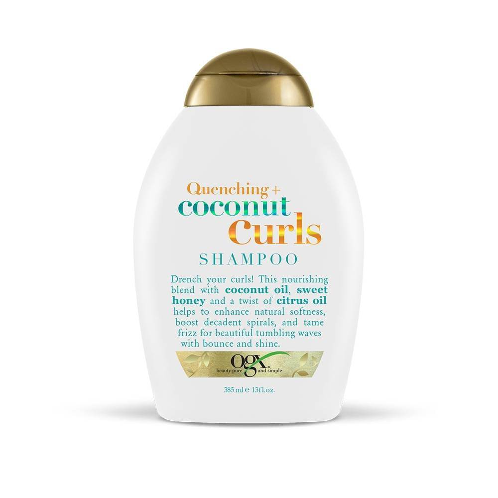 Shampoo OGX Quenching + Coconut Curls 385ml - MI MEXICANA