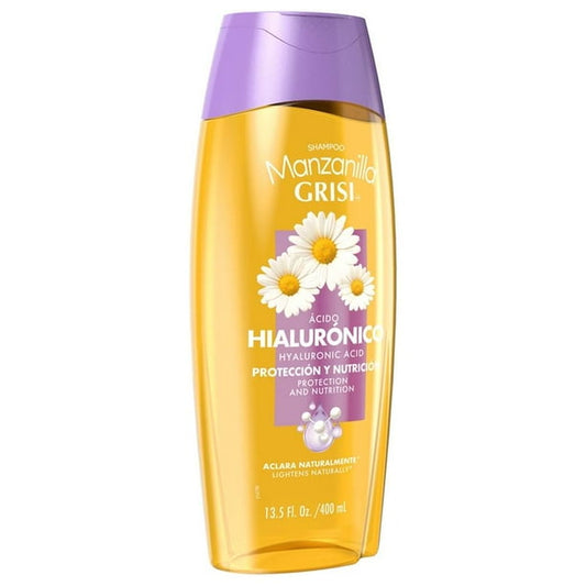 Shampoo Manzanilla Grisi Acido Hialuronico 400ml