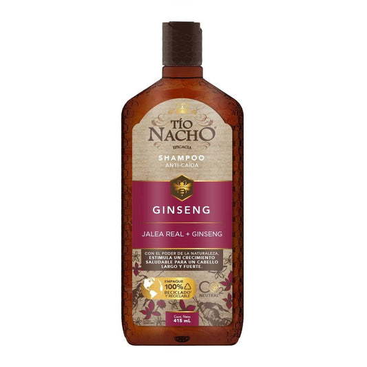 Shampoo Tio Nacho Anticaida Ginseng 415 ml