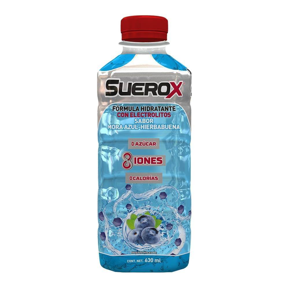 Bebida Hidratante Suerox Mora-Azul 630ml - MI MEXICANA