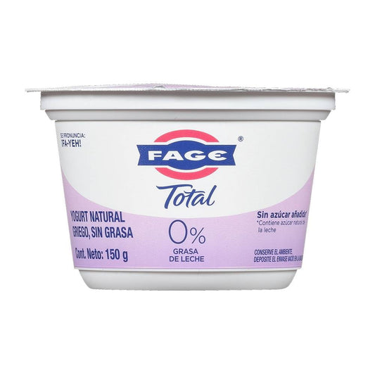 Yogurt Griego Fage 0% Natural 150g