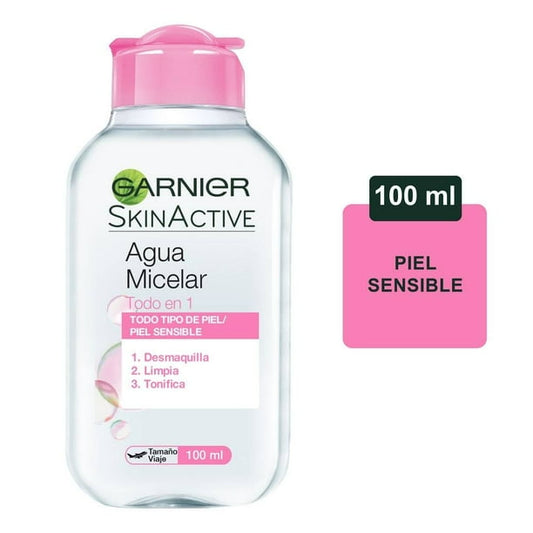 Agua Micelar Garnier Todo en Uno 100ml