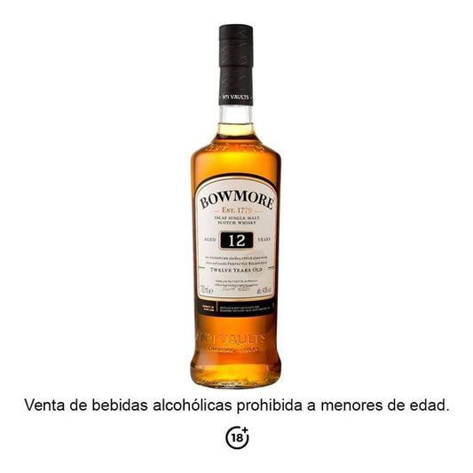Whisky Bowmore 12 Años 700ml
