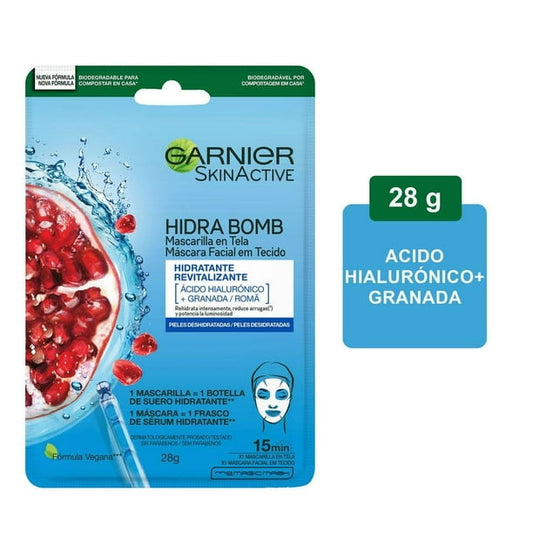 Mascarilla Facial Garnier Revitalizante 28g