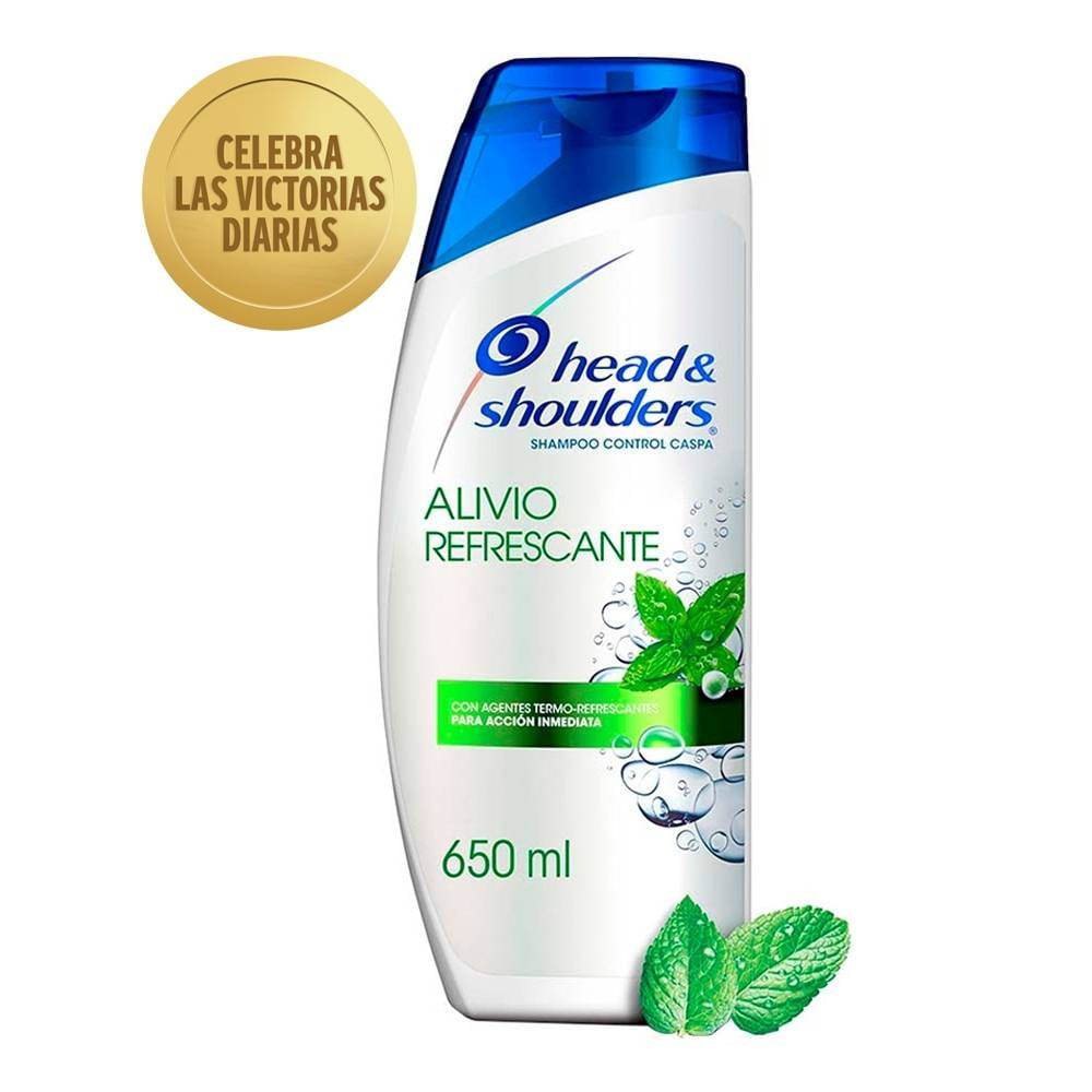 Shampoo Head & Shoulders Alivio Refrescante 650ml - MI MEXICANA