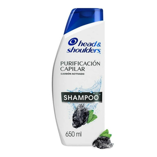 Shampoo Head & Shoulders Purificacion Carbon Activado 650ml