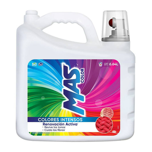 Detergente Liquido para Ropa de Color Mas Color 6.64L