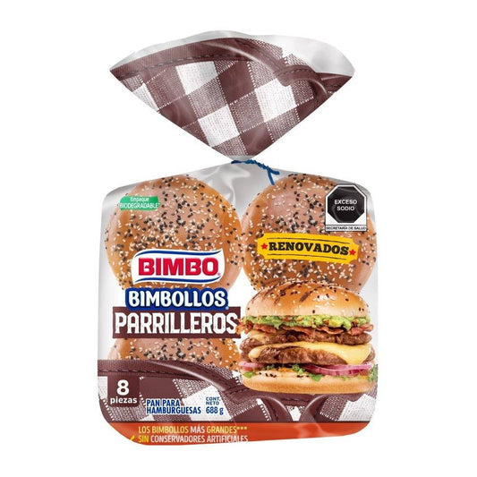 Bimbollos Bimbo Parrilleros 688g