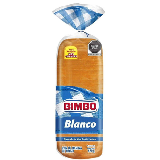 Pan Bimbo Blanco 620g
