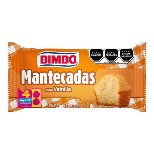 Mantecadas de Vainilla Bimbo 250g