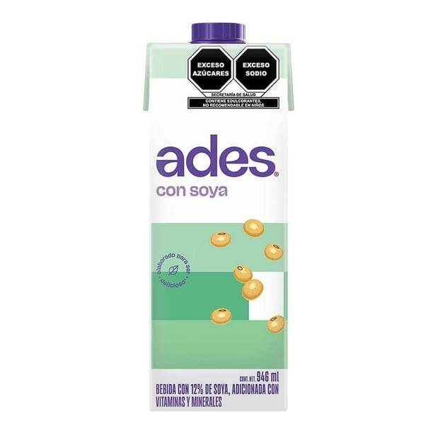Bebida Soya ADES Natural 946ml - MI MEXICANA