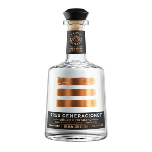 Tequila Tres Generaciones Añejo Cristalino 750ml