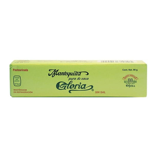 Mantequilla Gloria sin Sal 90g