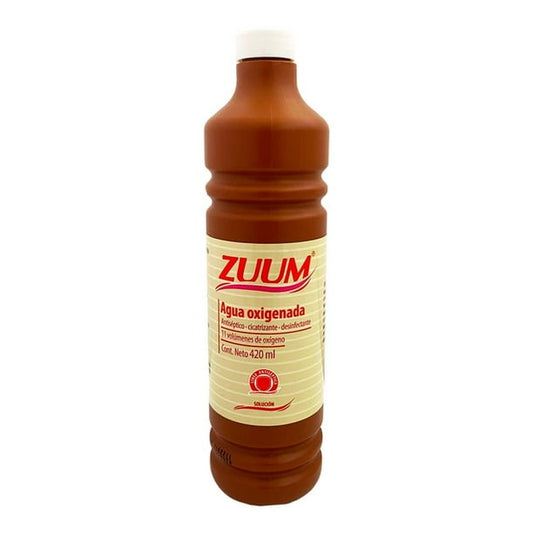 Agua Oxigenada Zuum con Dosificador 420ml