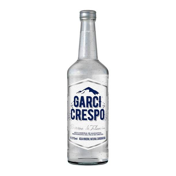 Agua Mineral Garci Crespo Tehuacan 275ml - MI MEXICANA
