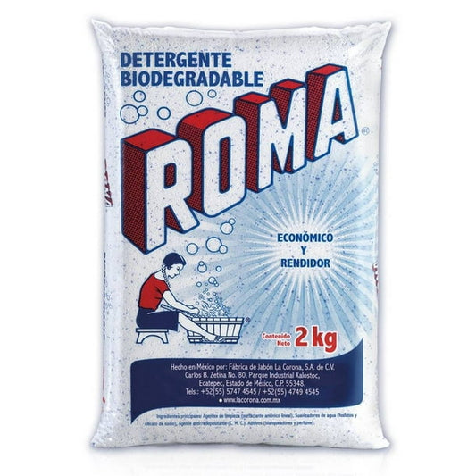 Detergente en Polvo Roma 2kg