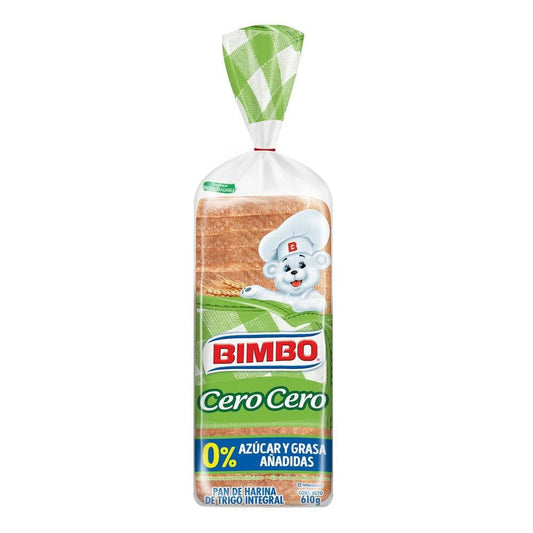 Pan Bimbo Cero Cero 610g