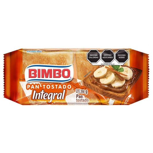 Pan Tostado Bimbo Integral 250g