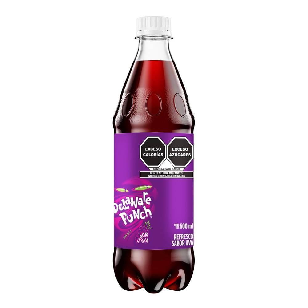Refresco Delaware Punch sabor Uva 600ml - MI MEXICANA