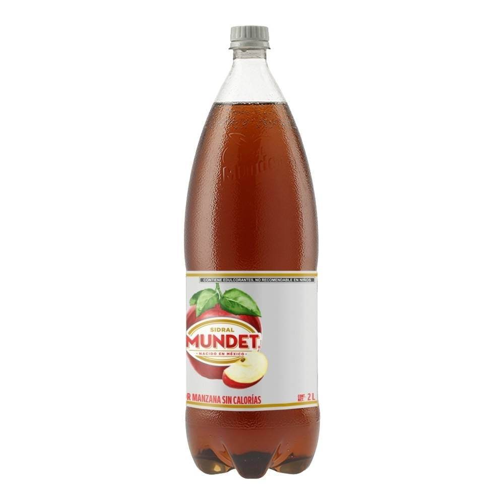 Refresco Sidral Mundet Light Manzana 2L - MI MEXICANA