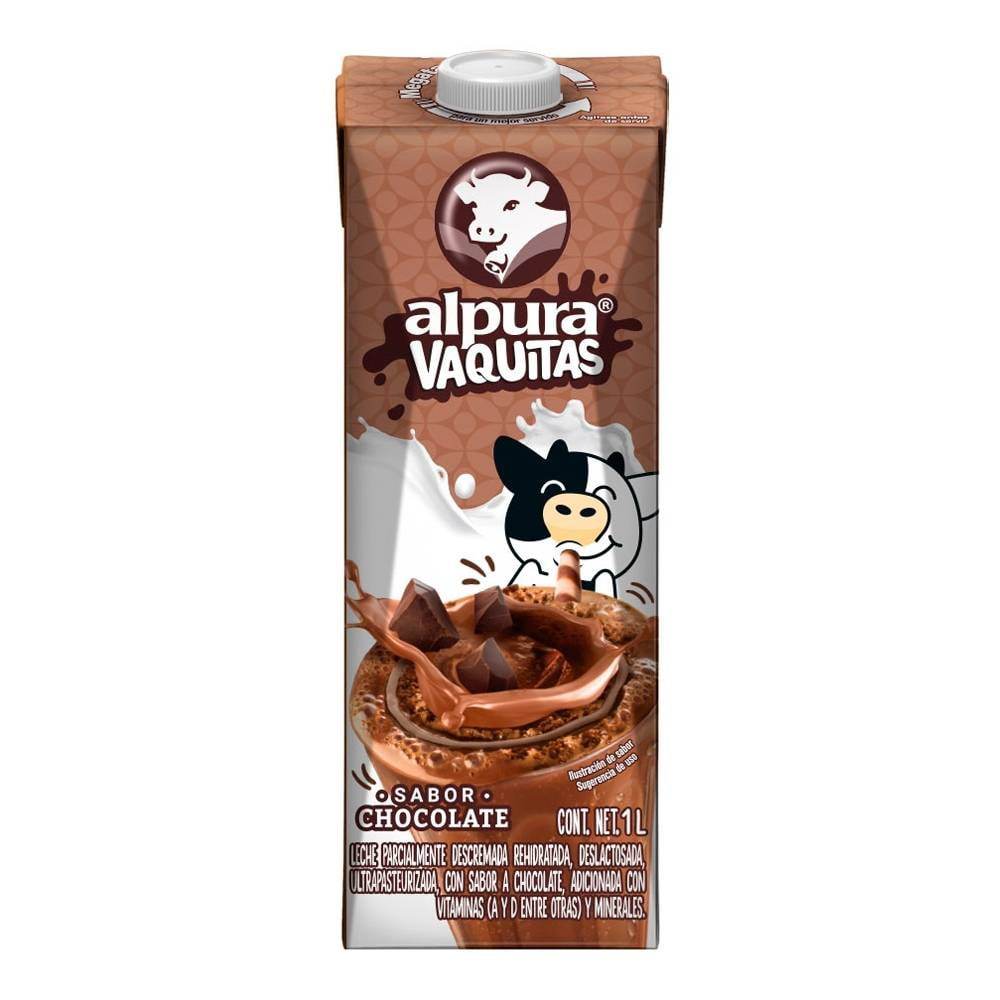 Lechita Alpura Sabor Chocolate 1L - MI MEXICANA