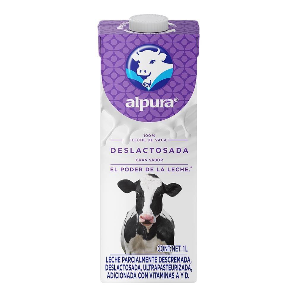 Leche Alpura Deslactosada 1L - MI MEXICANA