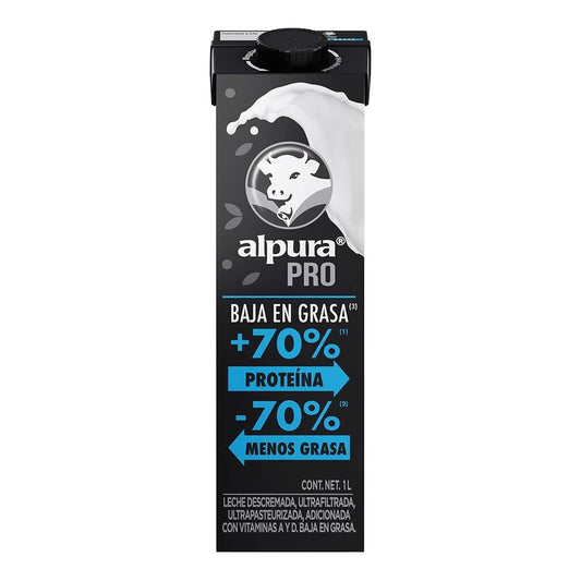 Leche Alpura Extra Proteína Baja en Grasa 1L