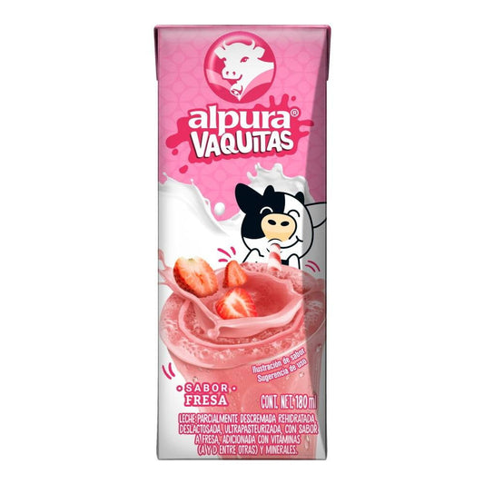 Lechita Alpura Sabor Fresa 1L