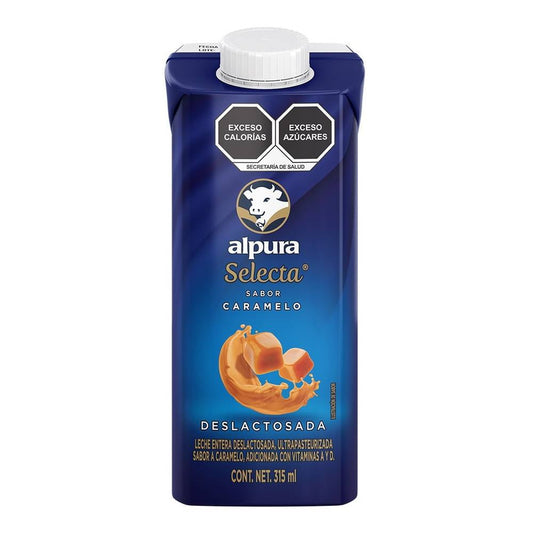 Leche Alpura Selecta sabor Caramelo 315ml