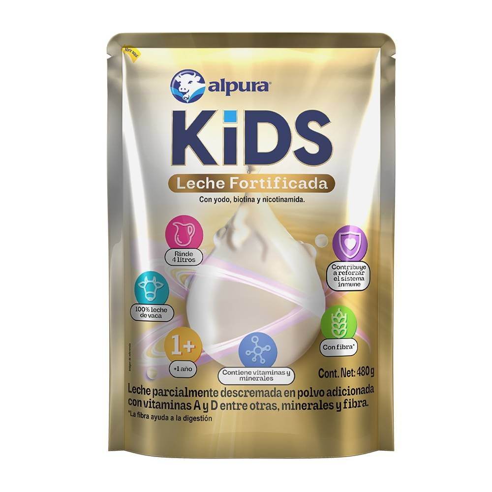 Leche en polvo Leche Alpura Kids Fortificada 460g