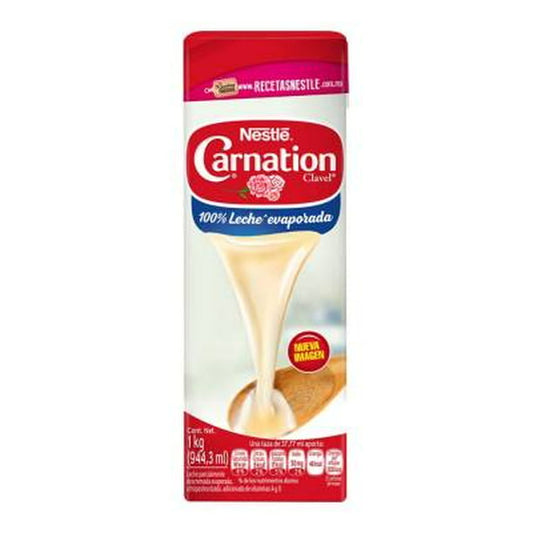 Leche Evaporada Carnation Clavel 1 kg